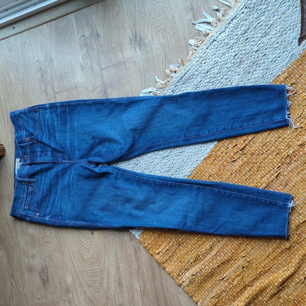 Madewell High Rise Women Jeans in Dark Blue - Picture 5 of 12